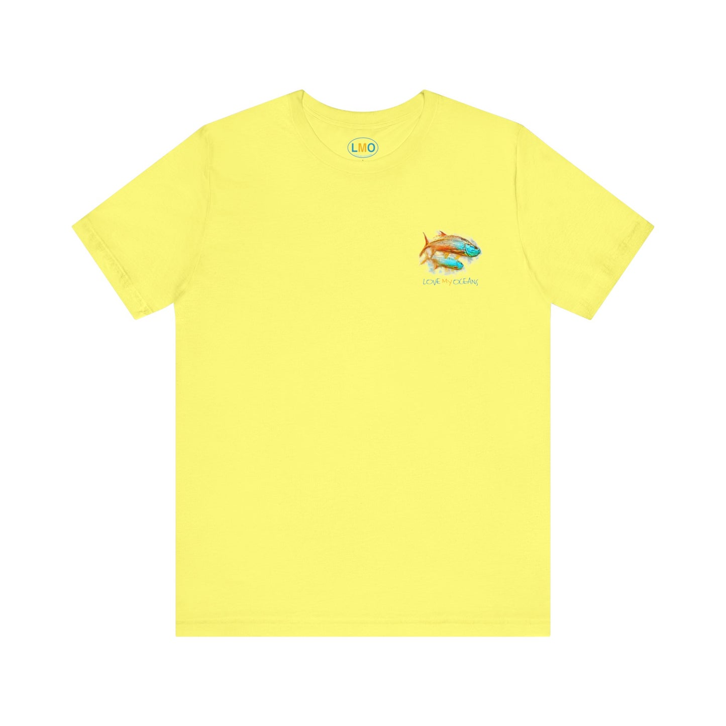 Hunting Tarpon - Crewneck Tee - Tarpon Angler Shirt - Love My Oceans T-Shirt