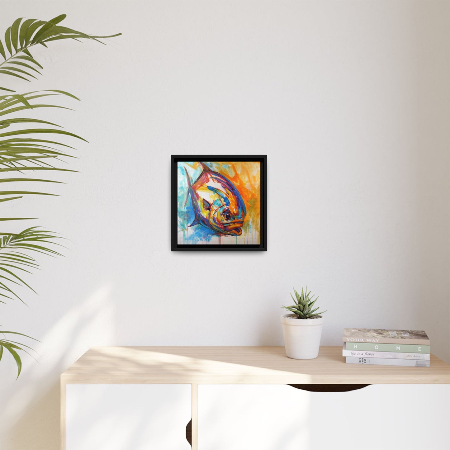 "Fire Permit" Framed Art Print - Love My Oceans Canvas