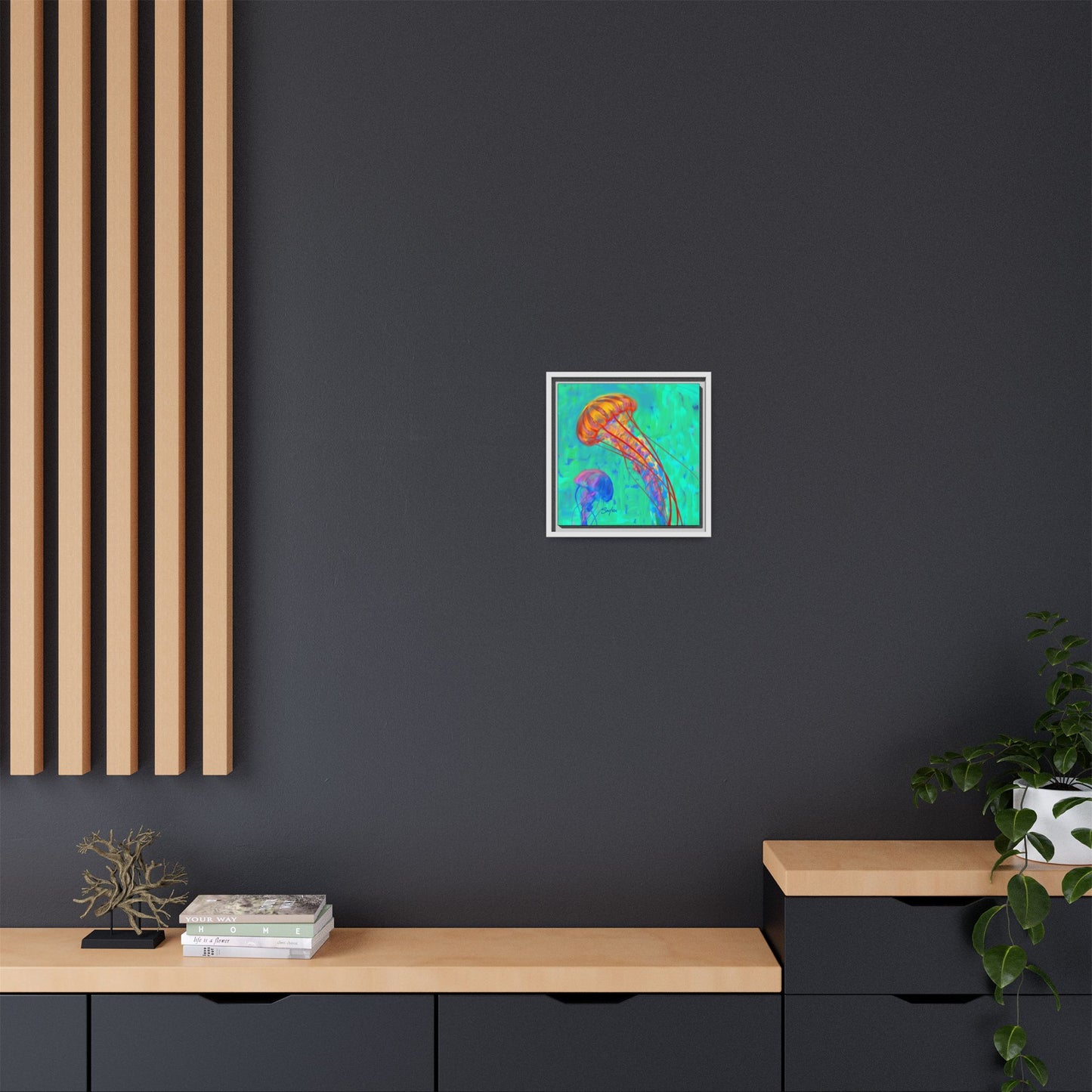Canvas Print - Jellyfish by Mike Savlen - Love My Oceans Canvas