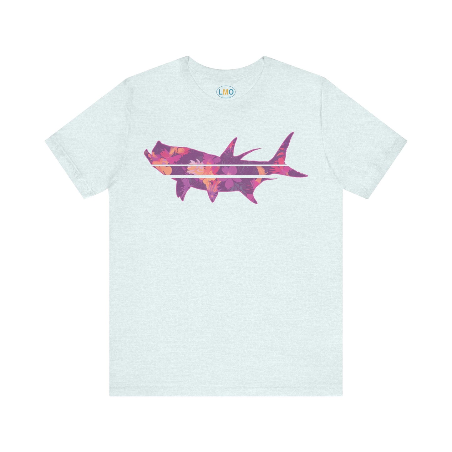 Destination Tarpon - Crewneck Tee - Tarpon Angler Shirt