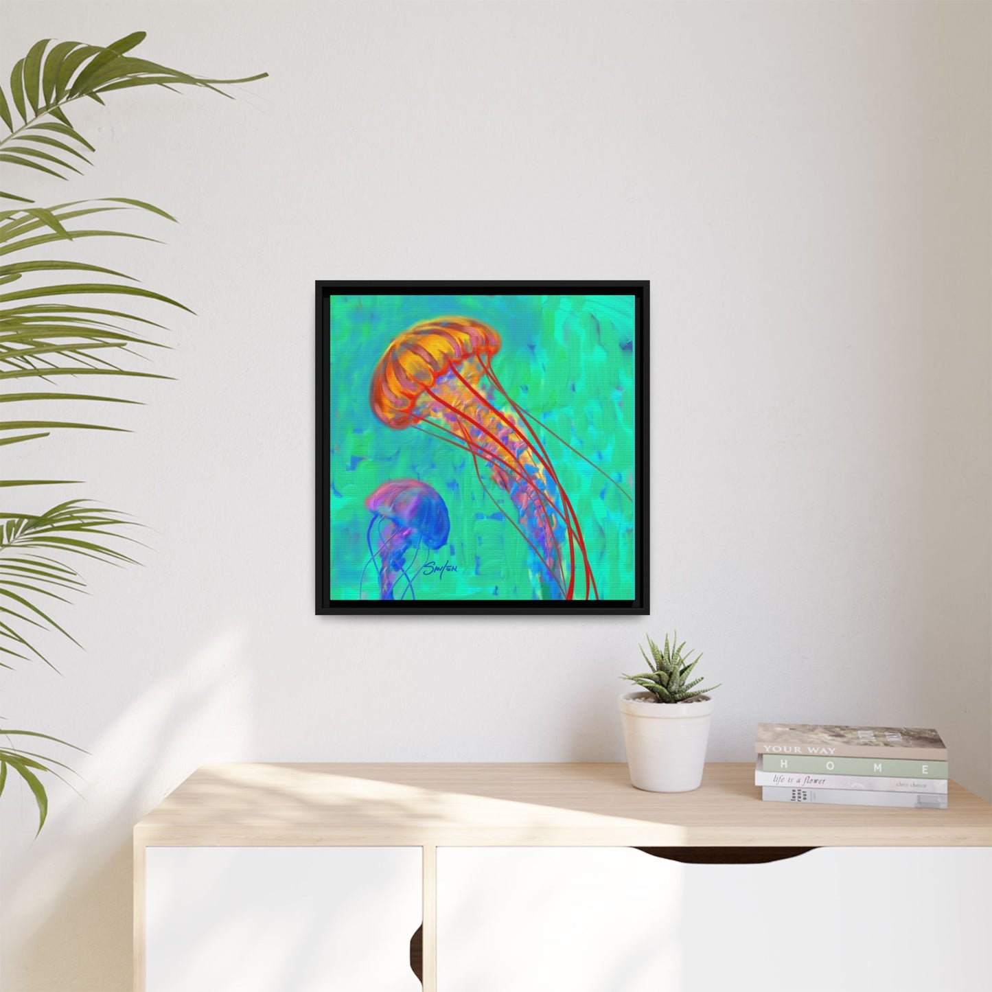 Canvas Print - Jellyfish by Mike Savlen - Love My Oceans Canvas