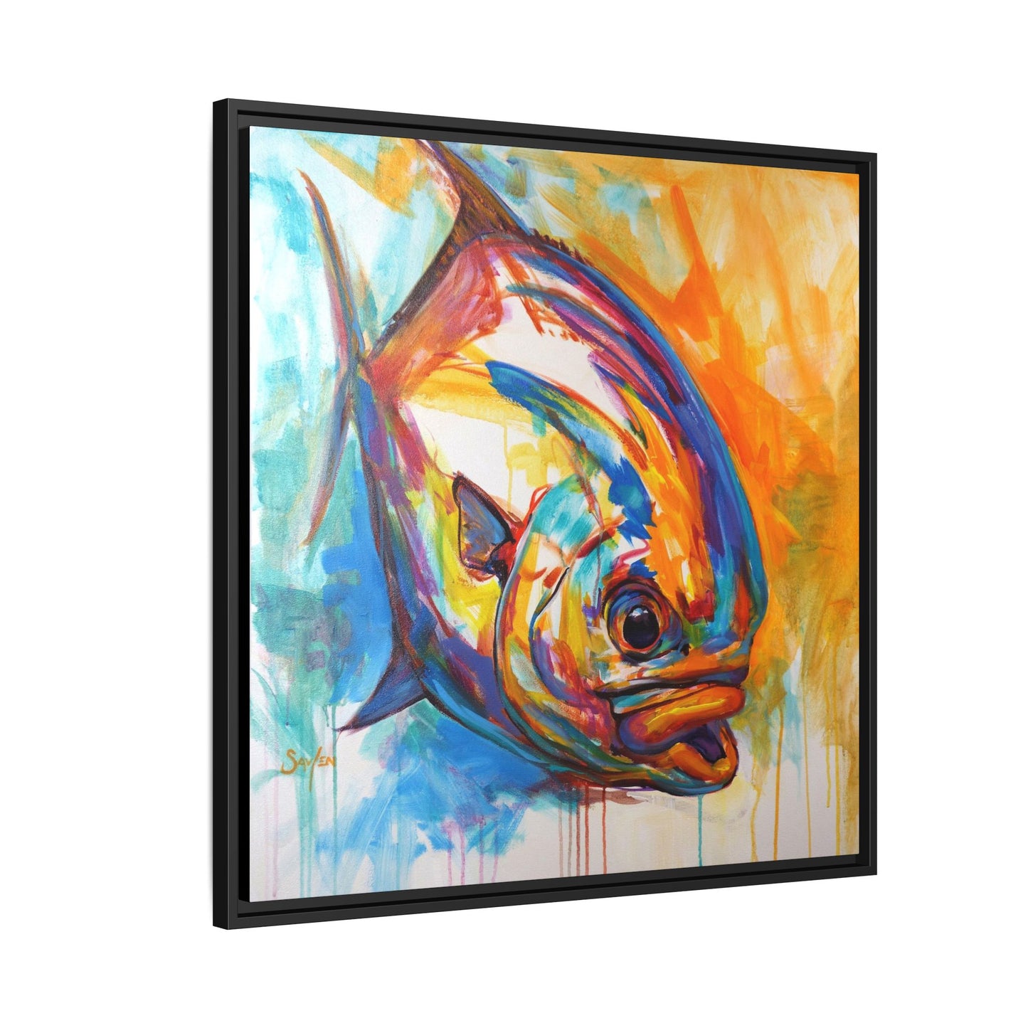 "Fire Permit" Framed Art Print
