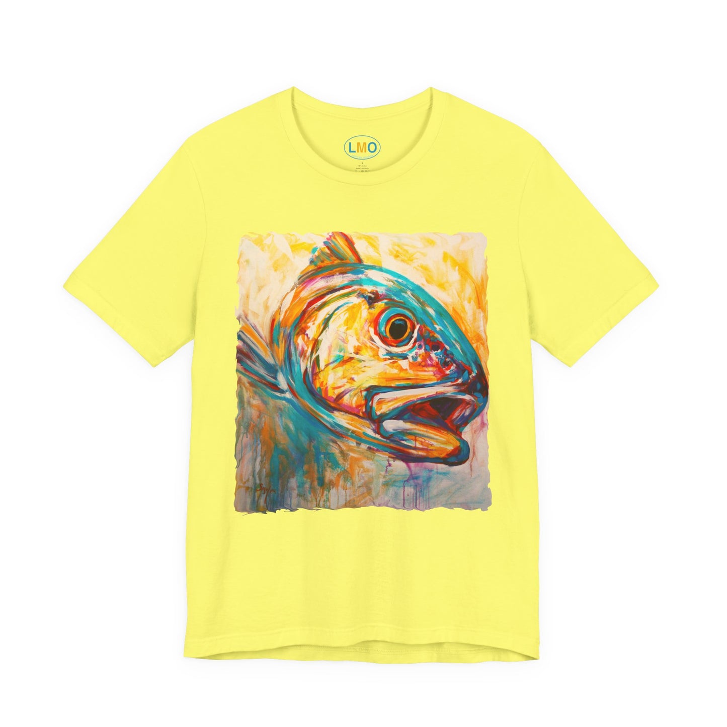 Redfish Tee | Fishing Shirt | Red Drum | Back Print