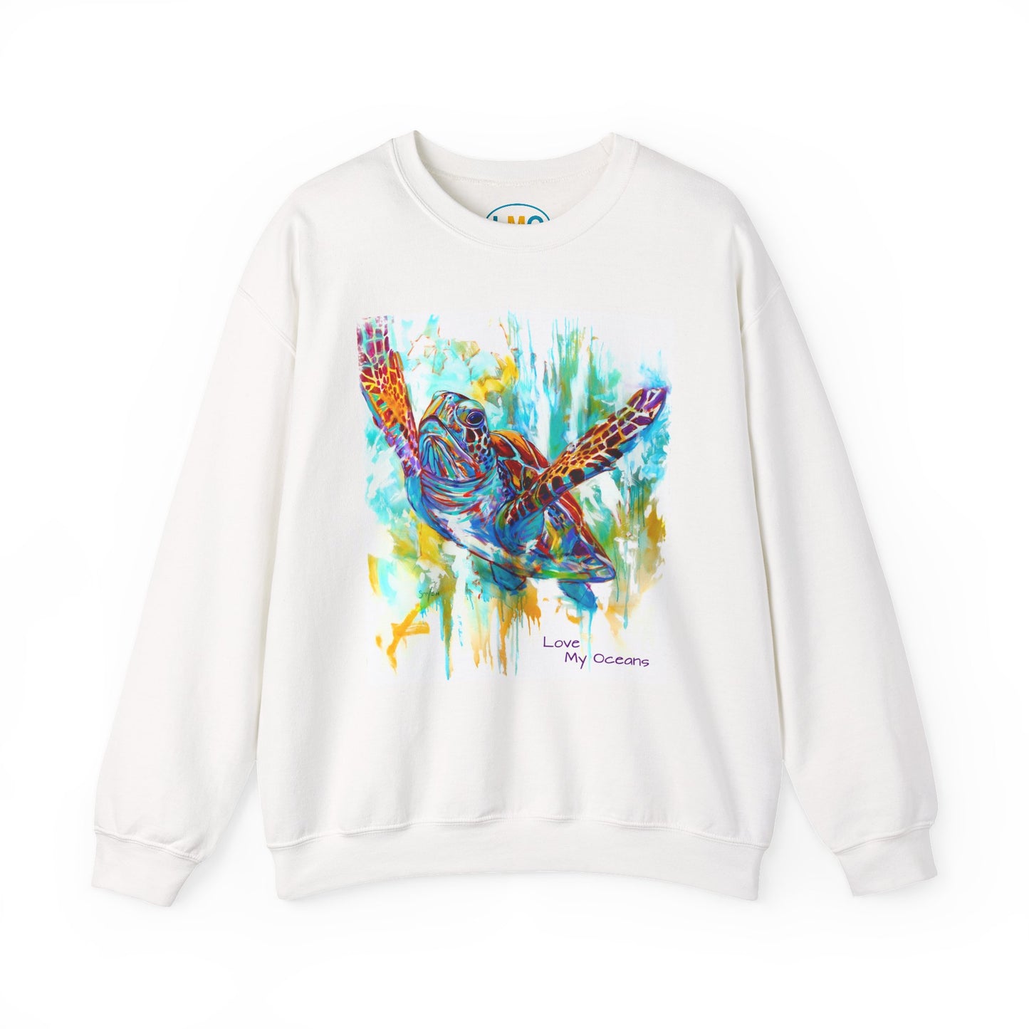 Sea Turtle - Love My Oceans - Crewneck Sweatshirt