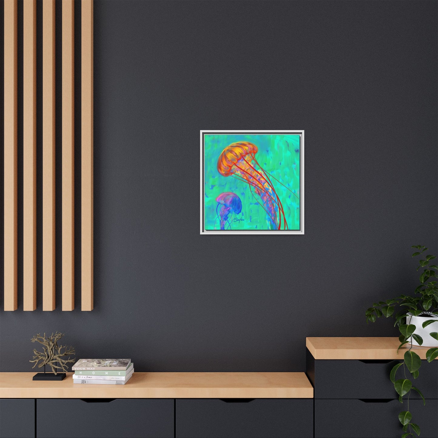 Canvas Print - Jellyfish by Mike Savlen - Love My Oceans Canvas