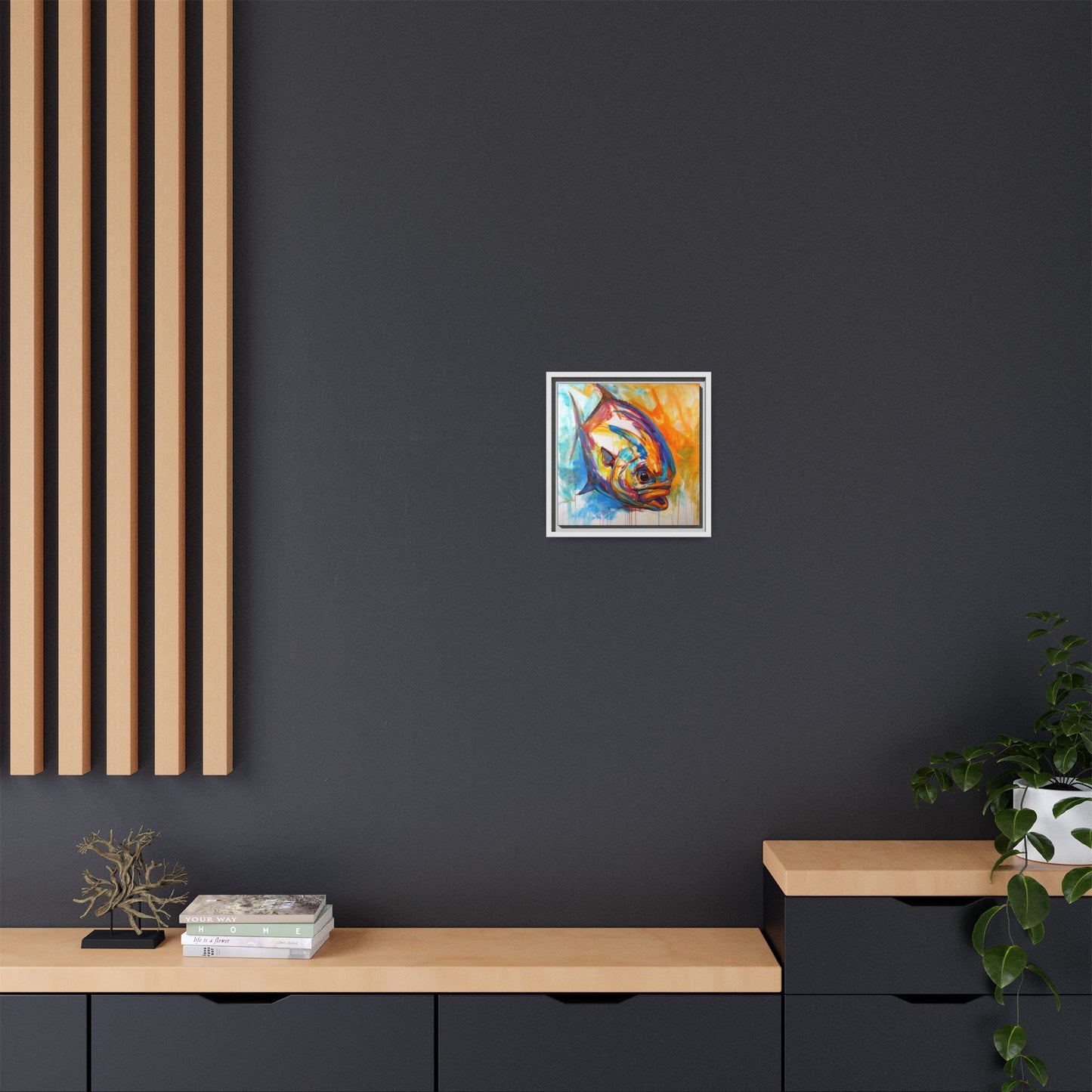 "Fire Permit" Framed Art Print - Love My Oceans Canvas