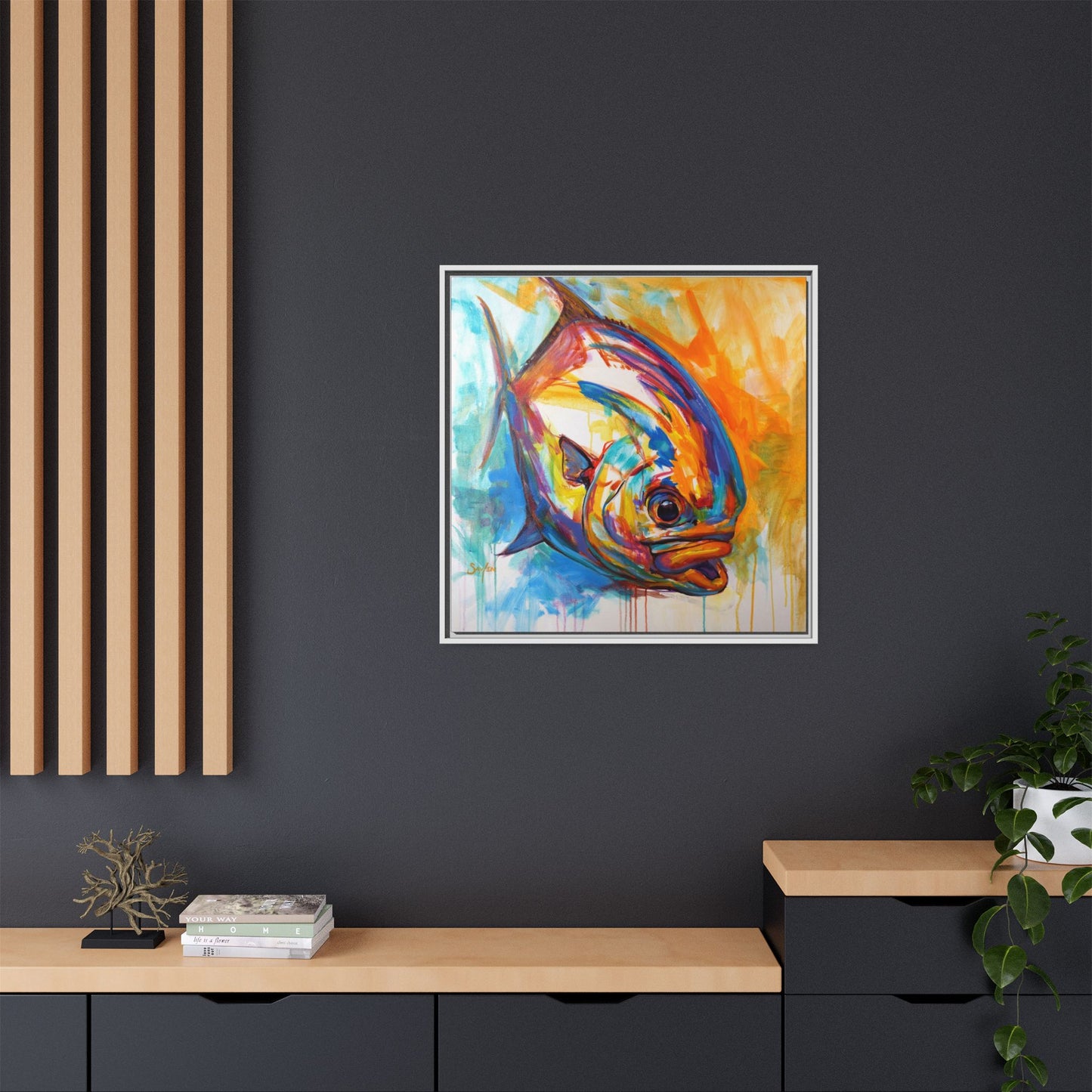 "Fire Permit" Framed Art Print