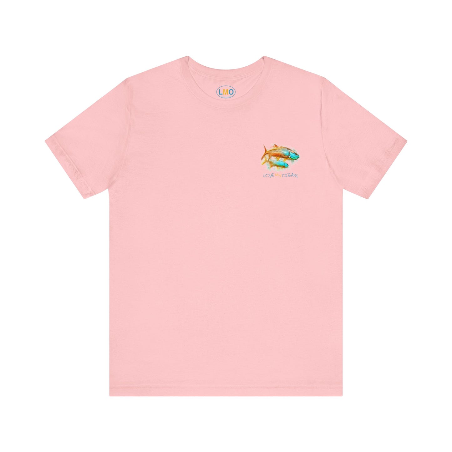 Hunting Tarpon - Crewneck Tee - Tarpon Angler Shirt - Love My Oceans T-Shirt