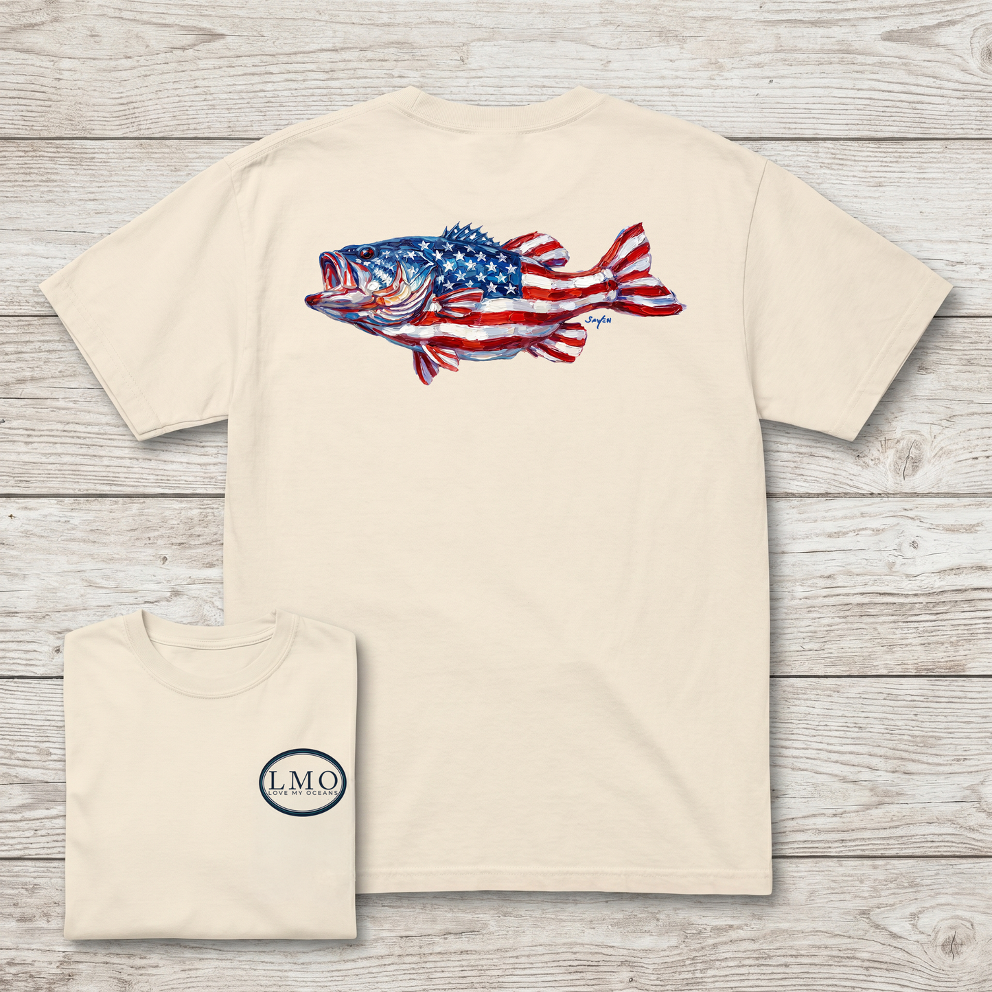 Heritage Largemouth Bass Tee