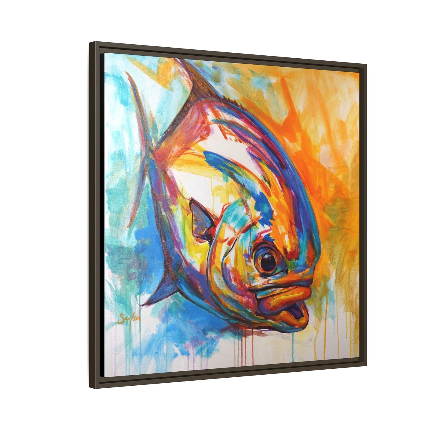 "Fire Permit" Framed Art Print