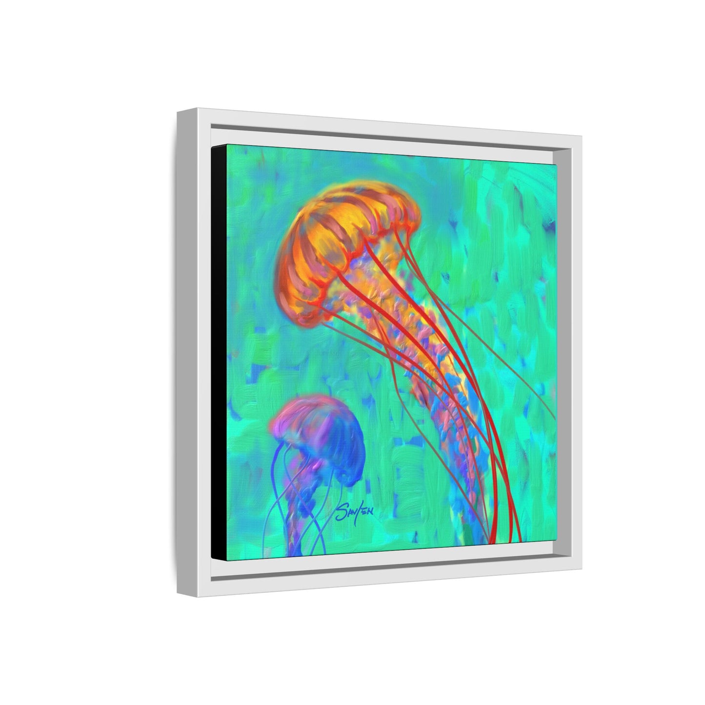 Canvas Print - Jellyfish by Mike Savlen - Love My Oceans Canvas