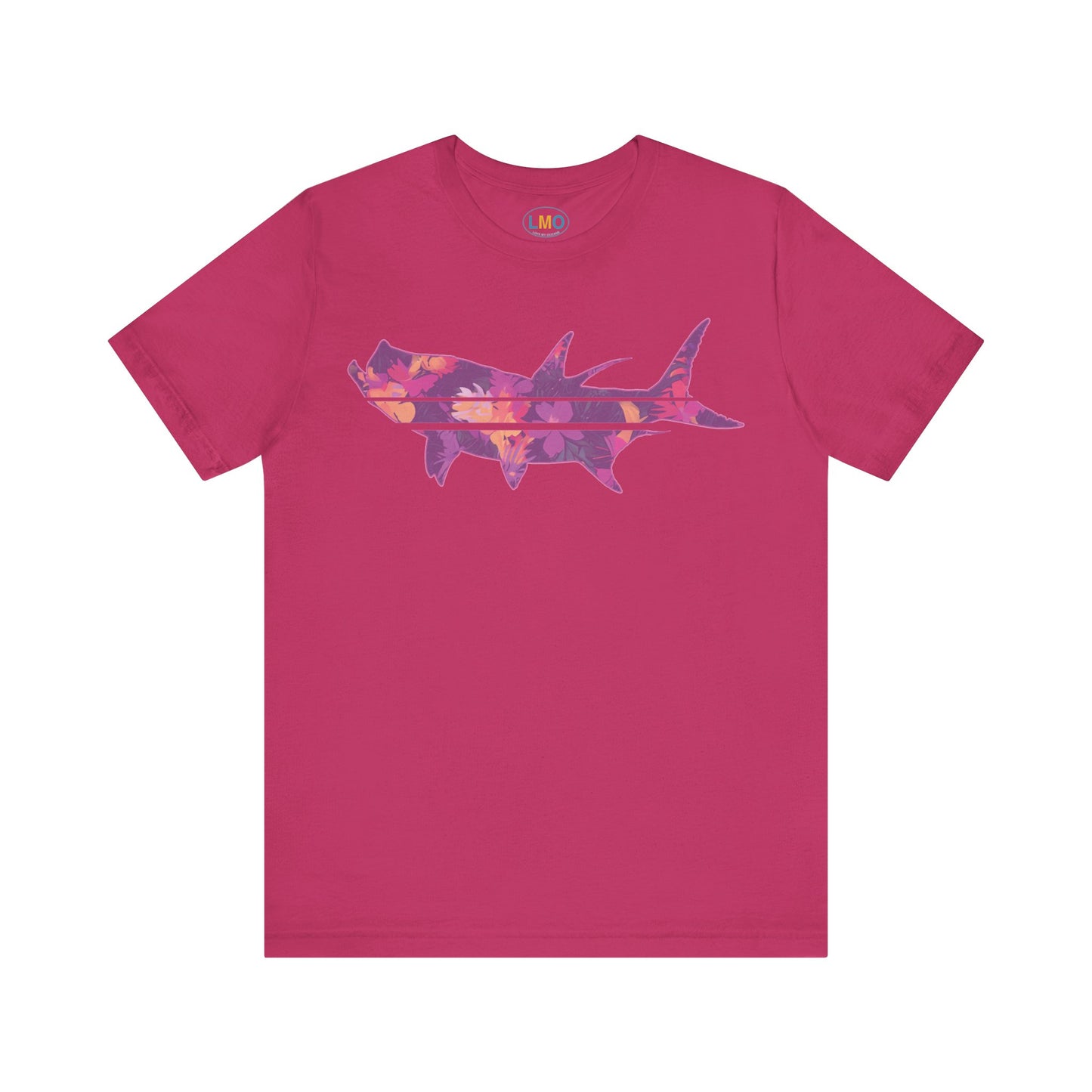 Destination Tarpon - Crewneck Tee - Tarpon Angler Shirt