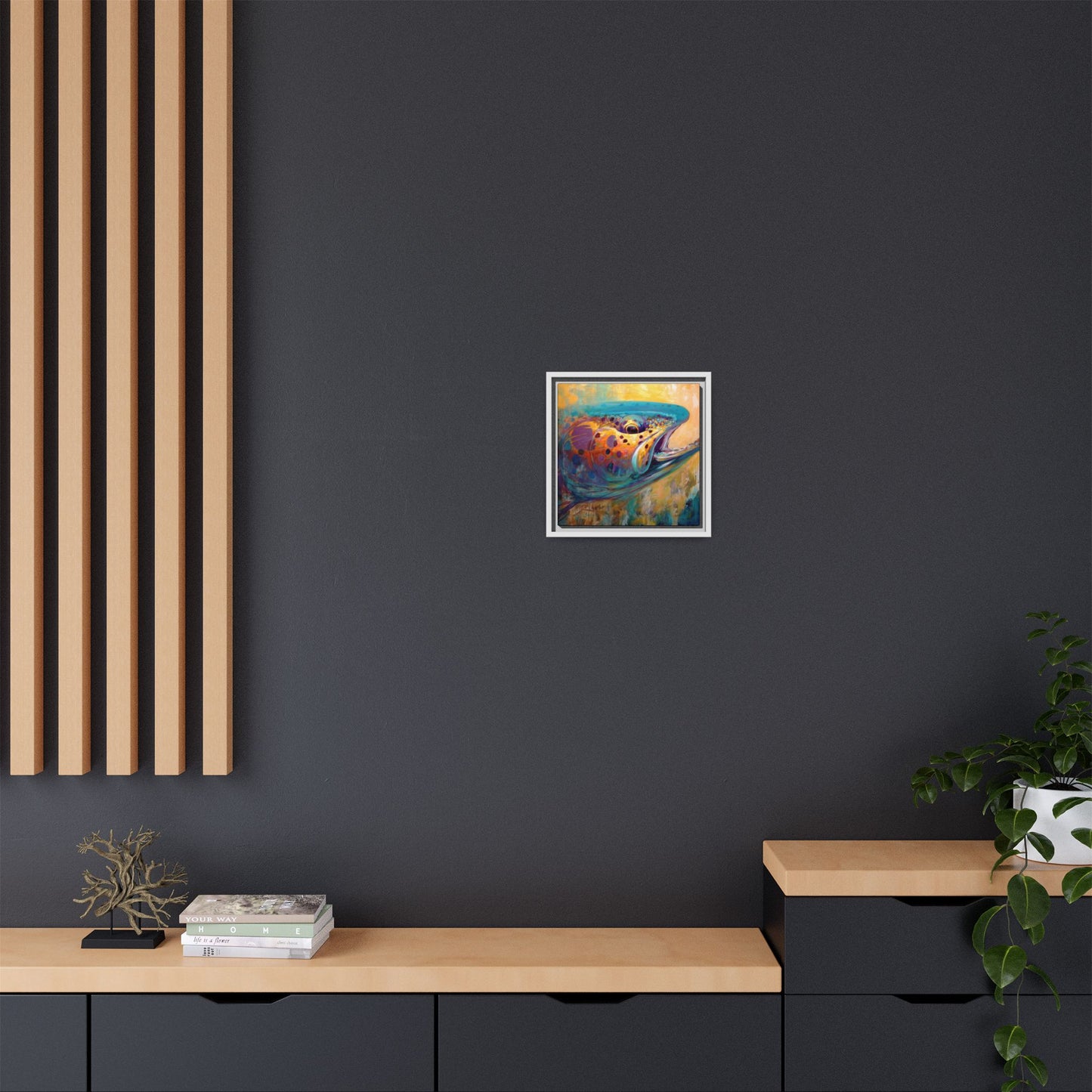 "Fire From Water" Apache Trout - Love My Oceans Canvas