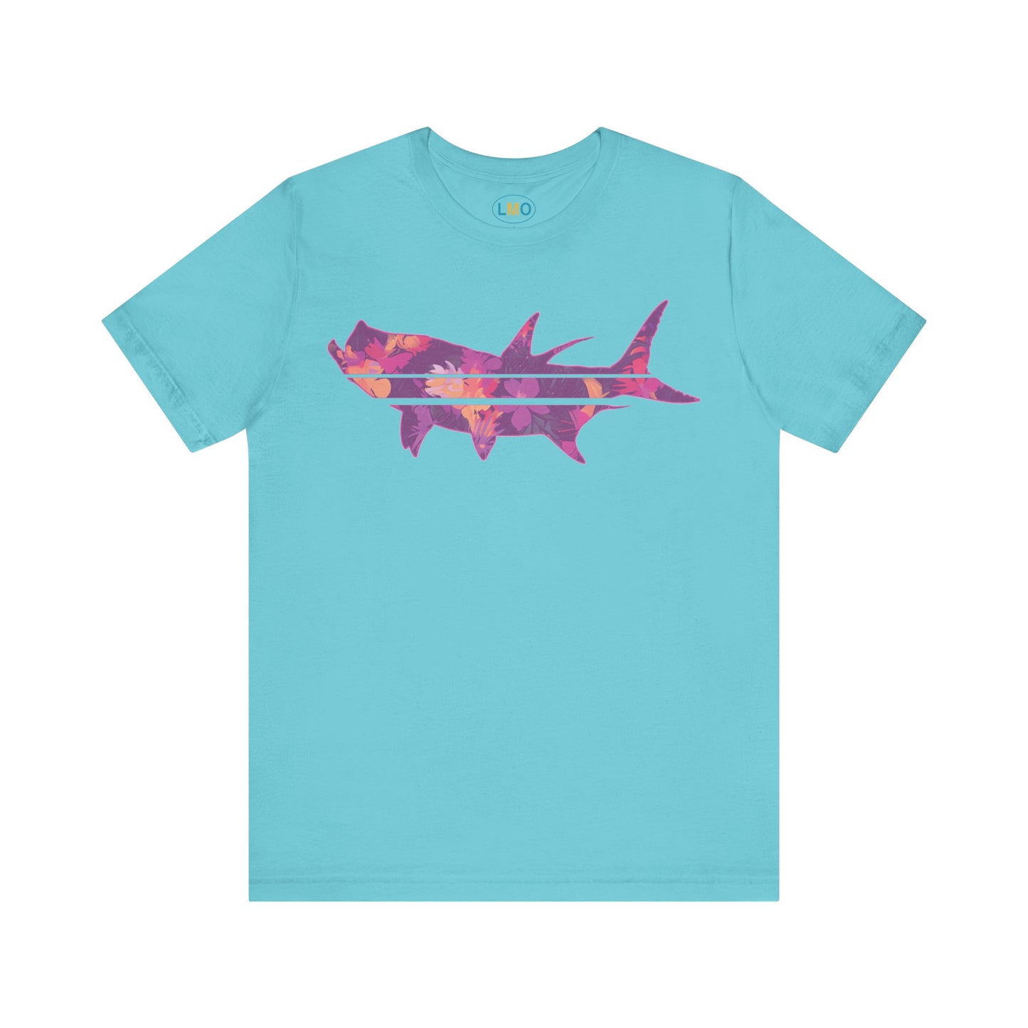 Destination Tarpon - Crewneck Tee - Tarpon Angler Shirt