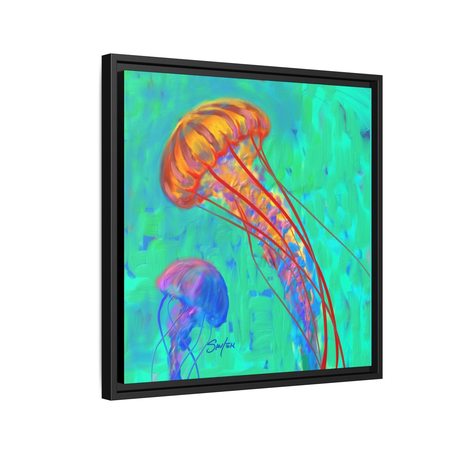 Canvas Print - Jellyfish by Mike Savlen - Love My Oceans Canvas