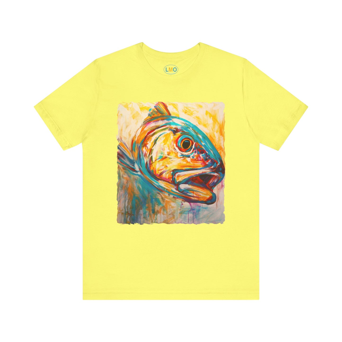 Redfish Tee | Fishing Shirt | Red Drum | Back Print