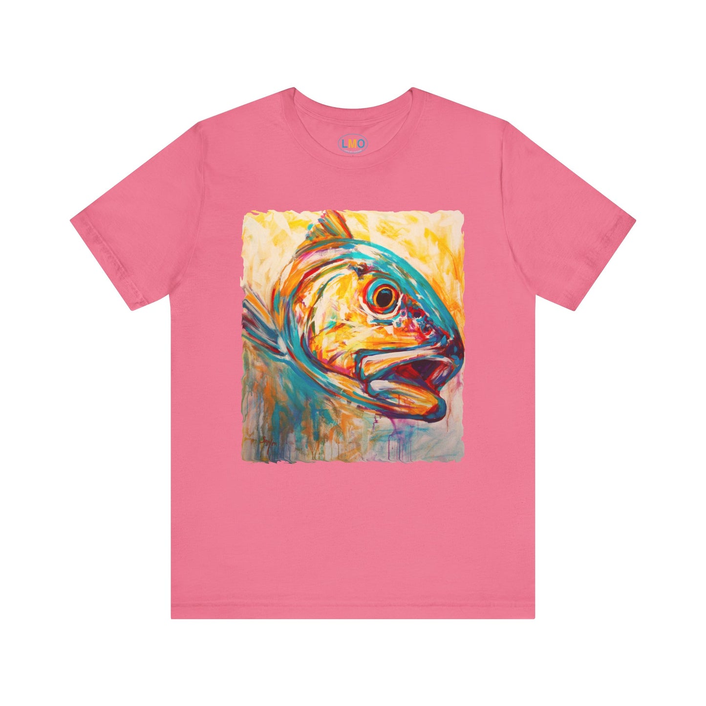 Redfish Tee | Fishing Shirt | Red Drum | Back Print