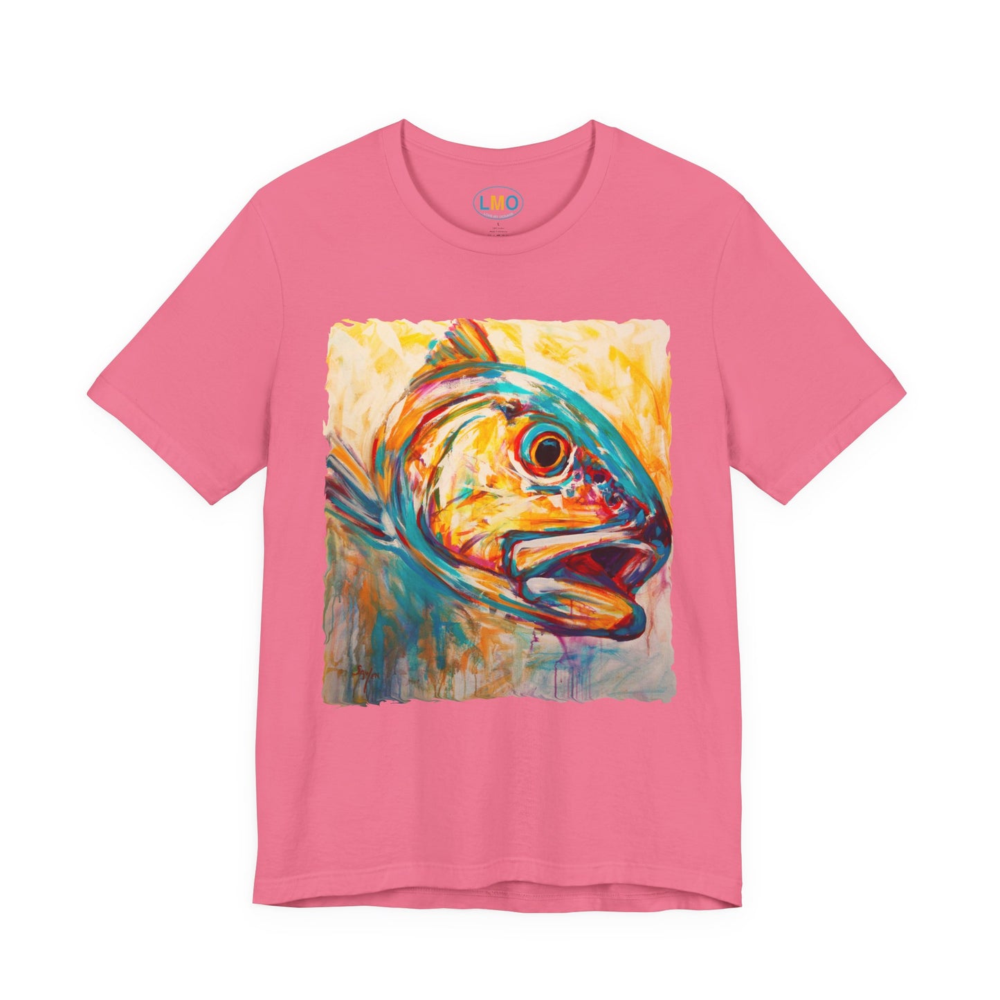 Redfish Tee | Fishing Shirt | Red Drum | Back Print
