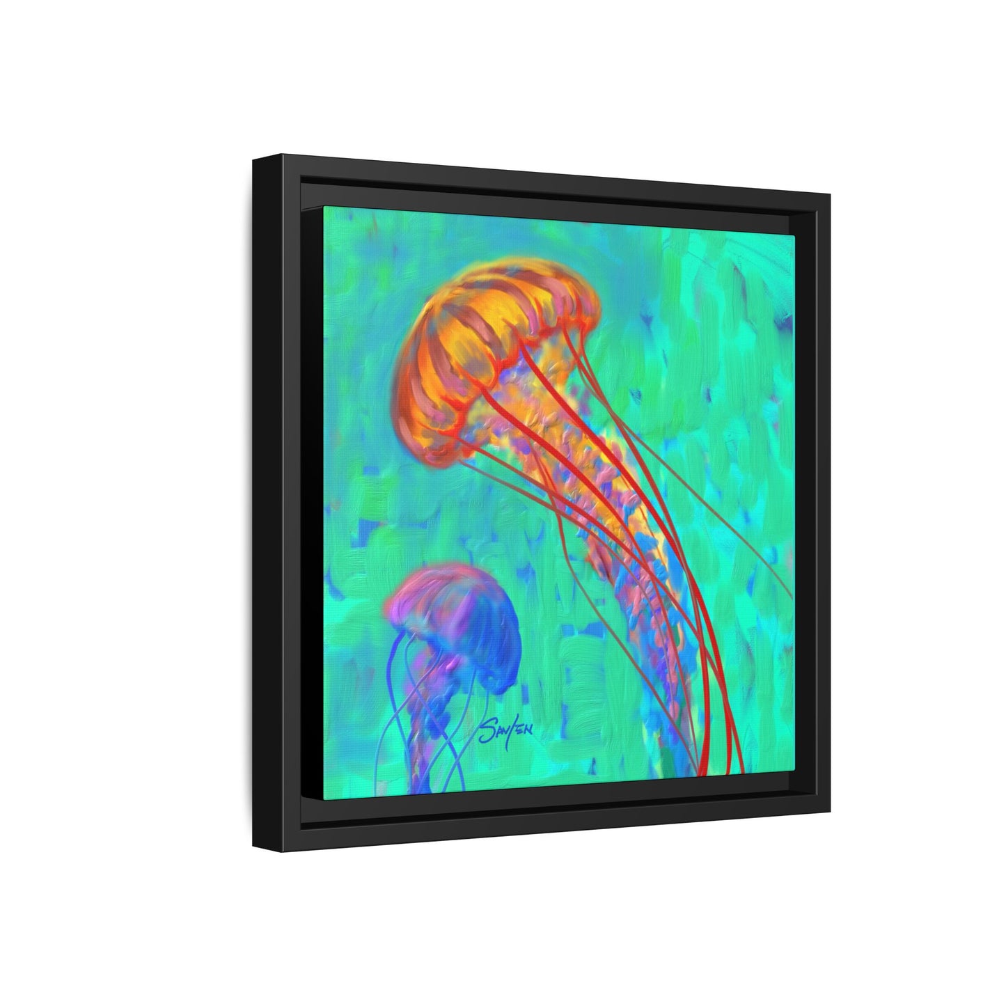 Canvas Print - Jellyfish by Mike Savlen - Love My Oceans Canvas