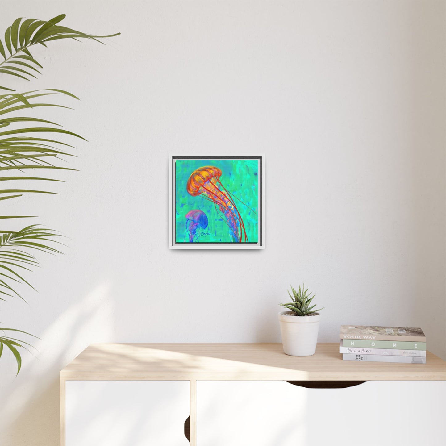 Canvas Print - Jellyfish by Mike Savlen - Love My Oceans Canvas