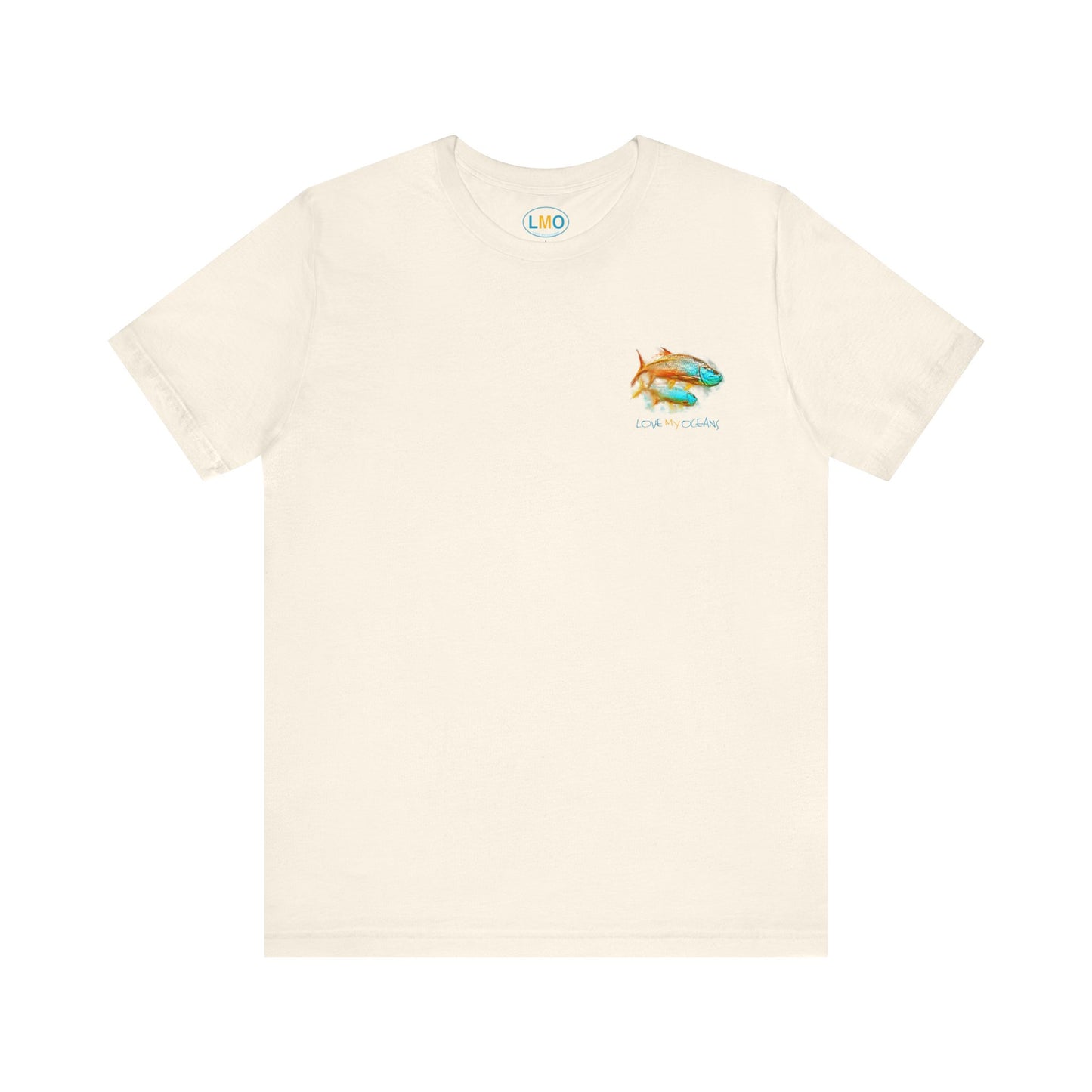 Hunting Tarpon - Crewneck Tee - Tarpon Angler Shirt - Love My Oceans T-Shirt