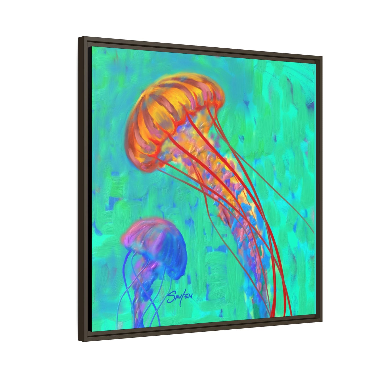 Canvas Print - Jellyfish by Mike Savlen