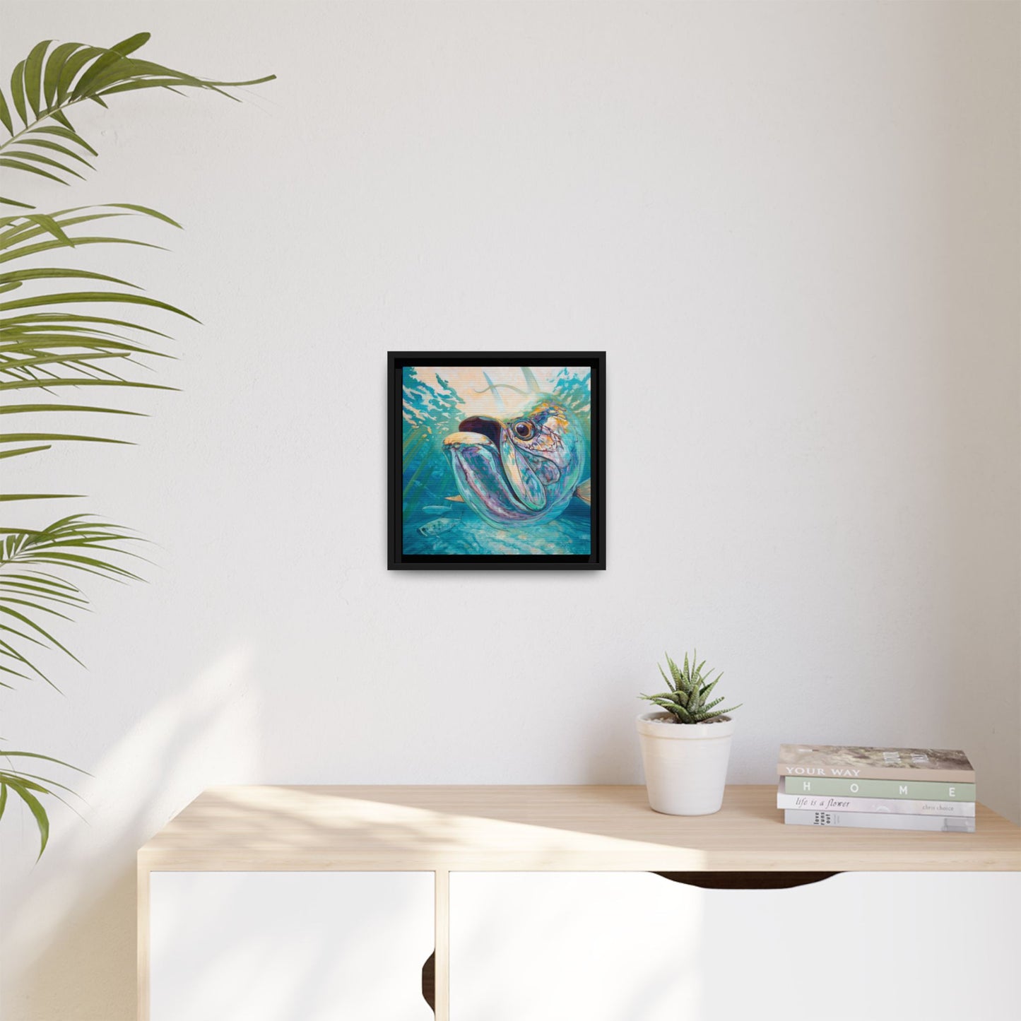 "Silver and Sun" Tarpon Art Print - Love My Oceans Canvas