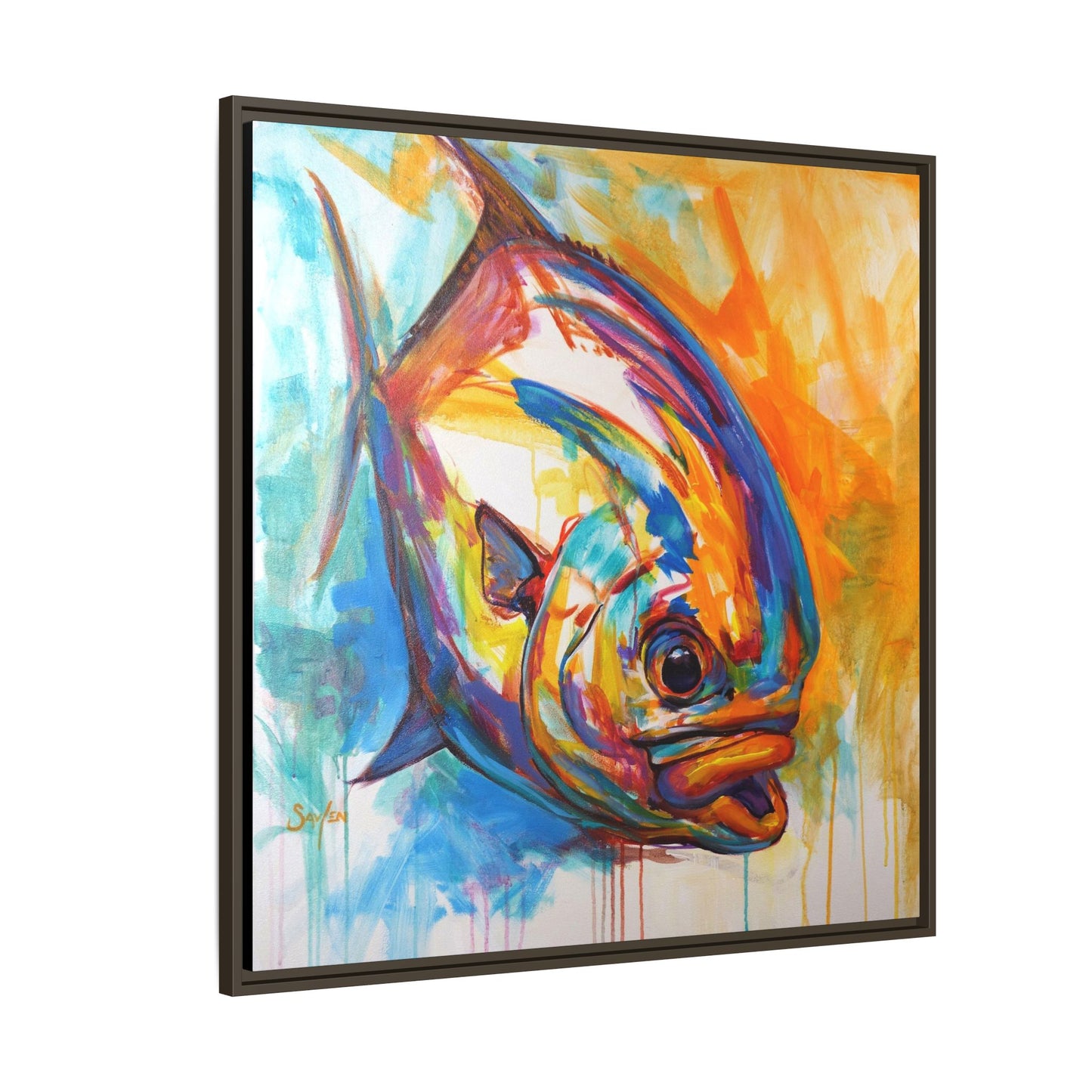 "Fire Permit" Framed Art Print