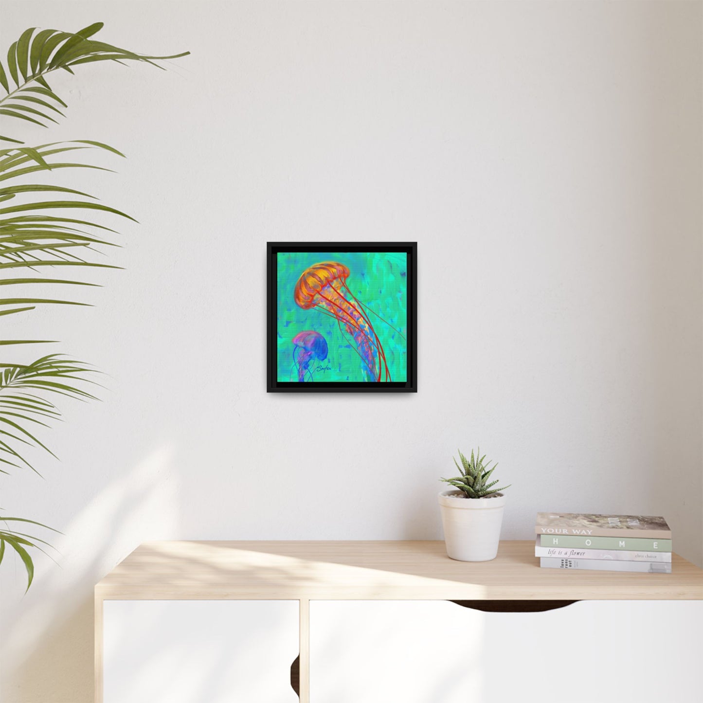 Canvas Print - Jellyfish by Mike Savlen - Love My Oceans Canvas