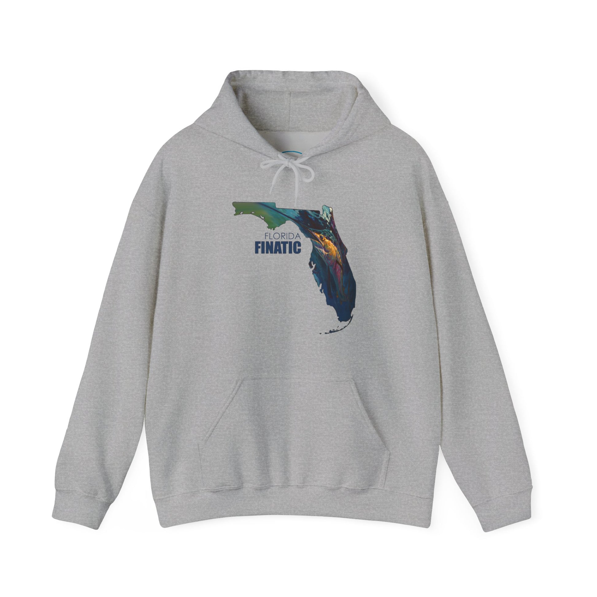 Florida Finatic, Sailfish Hooded Sweatshirt - Love My Oceans Hoodie