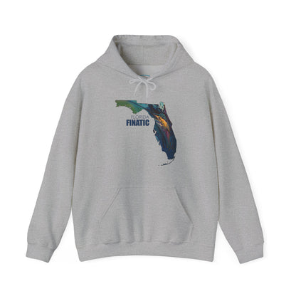 Florida Finatic, Sailfish Hooded Sweatshirt - Love My Oceans Hoodie