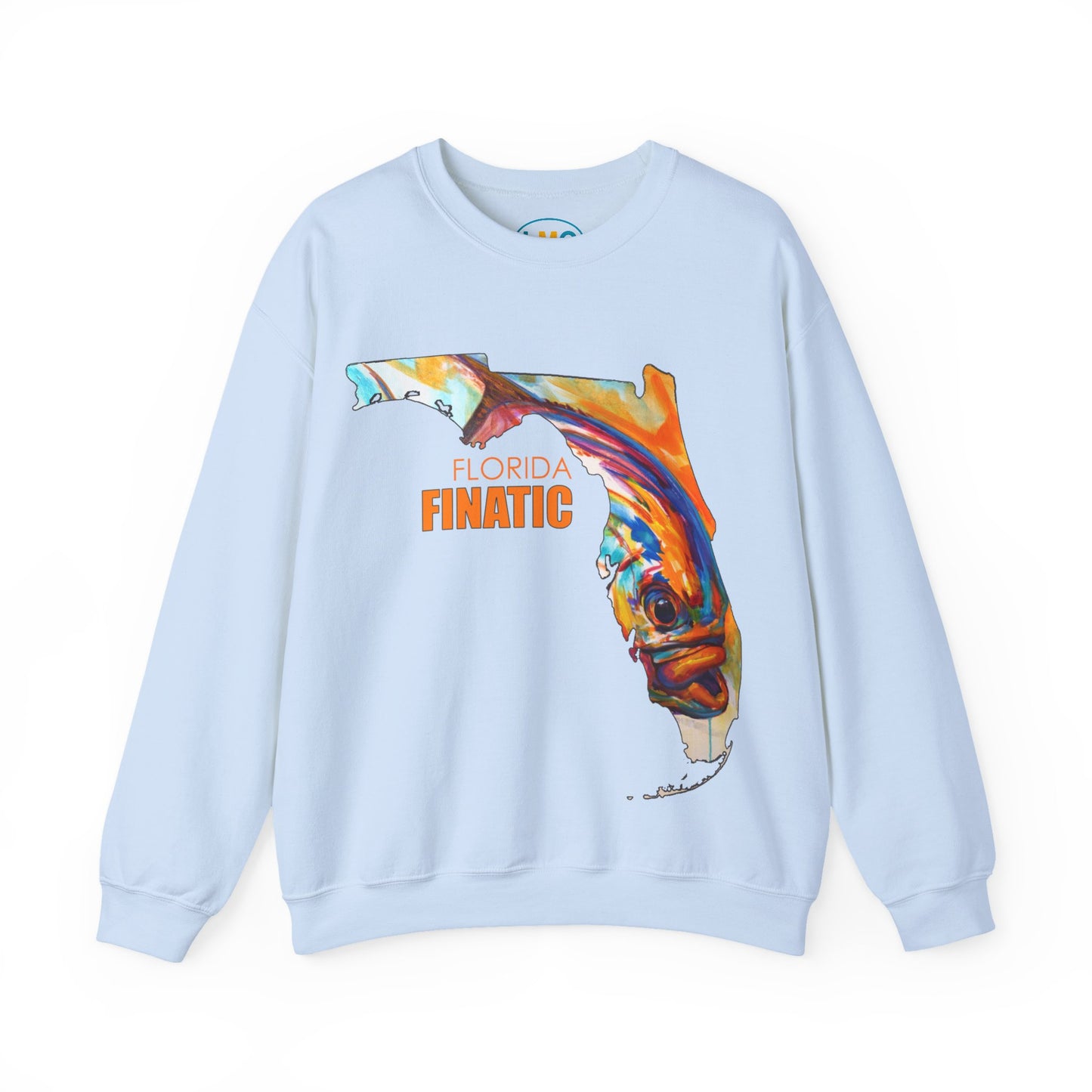 Florida Finatic - Permit - Crewneck Sweatshirt - Love My Oceans Sweatshirt