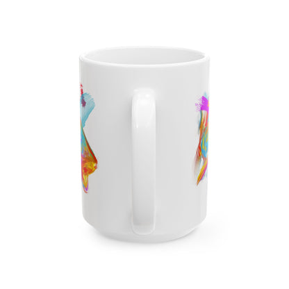 Bonefish Coffee Mug - Bonefish Art - Love My Oceans Mug