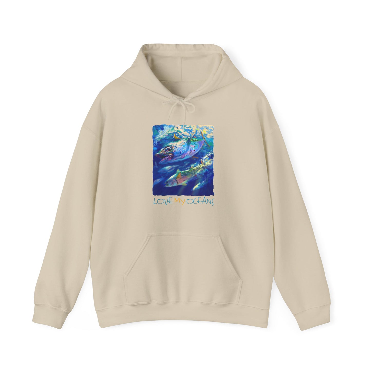 False Albacore | Love My Oceans | Hooded Sweatshirt | Fishing Shirt | Hoodie - Love My Oceans Hoodie