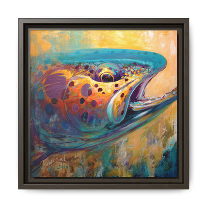 "Fire From Water" Apache Trout - Love My Oceans Canvas