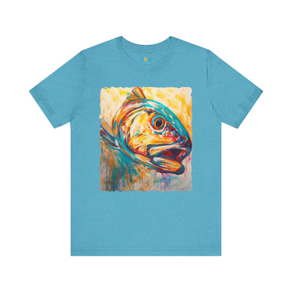 Redfish Tee | Fishing Shirt | Red Drum | Back Print