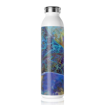 Spotted Eagle Ray - Vibrant Ocean-Themed Slim Water Bottle - Love My Oceans Mug