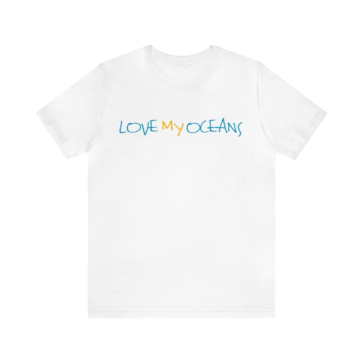 Love My Oceans Short Sleeve Tee - Love My Oceans T-Shirt