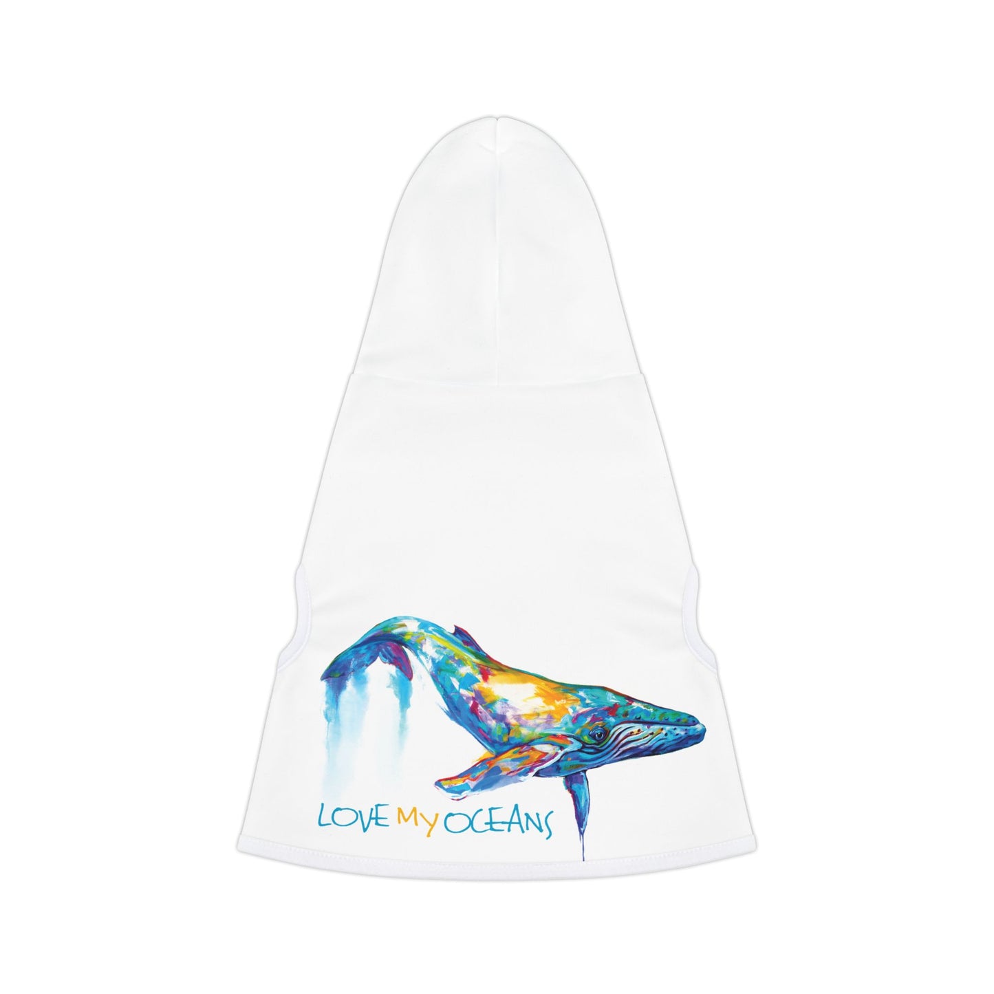 Humpback Whale Pet Hoodie – Love My Oceans Savlen Edition