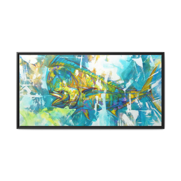 Toro — Mahi-Mahi Framed Art Print - Love My Oceans Canvas