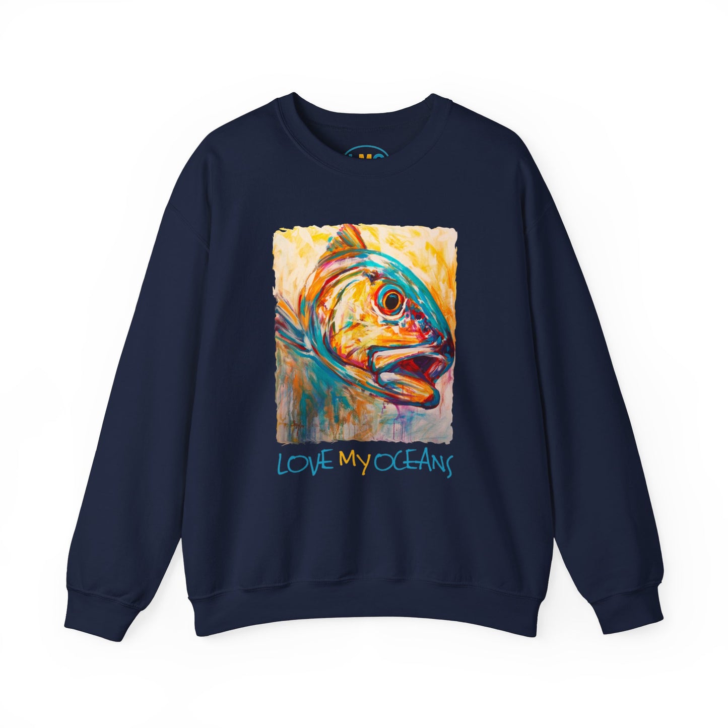 Redfish Sweatshirt - Red Drum - Lowcountry Fishing Apparel - Love My Oceans Sweatshirt