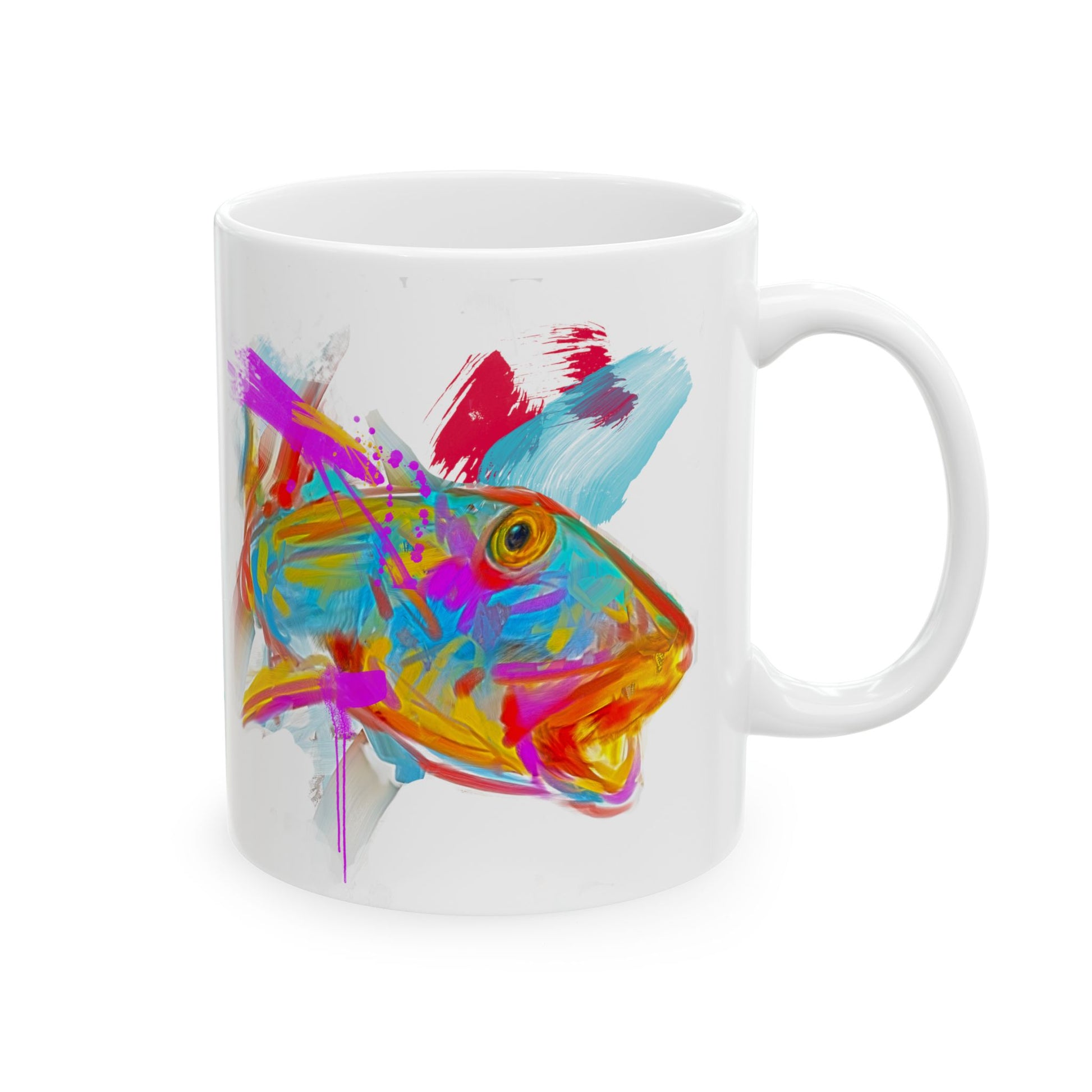 Bonefish Coffee Mug - Bonefish Art - Love My Oceans Mug