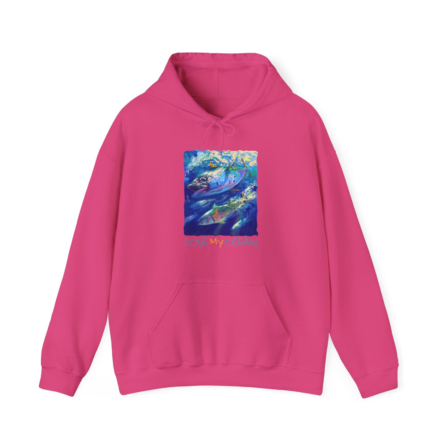 False Albacore | Love My Oceans | Hooded Sweatshirt | Fishing Shirt | Hoodie - Love My Oceans Hoodie