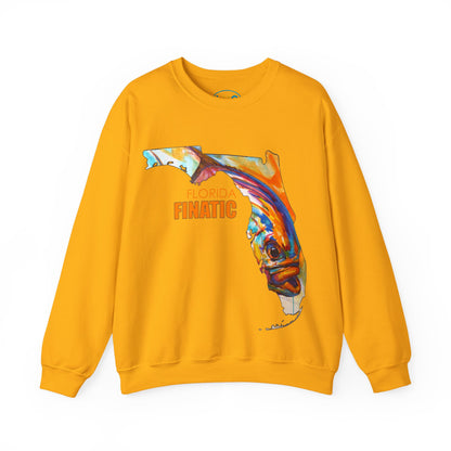Florida Finatic - Permit - Crewneck Sweatshirt - Love My Oceans Sweatshirt