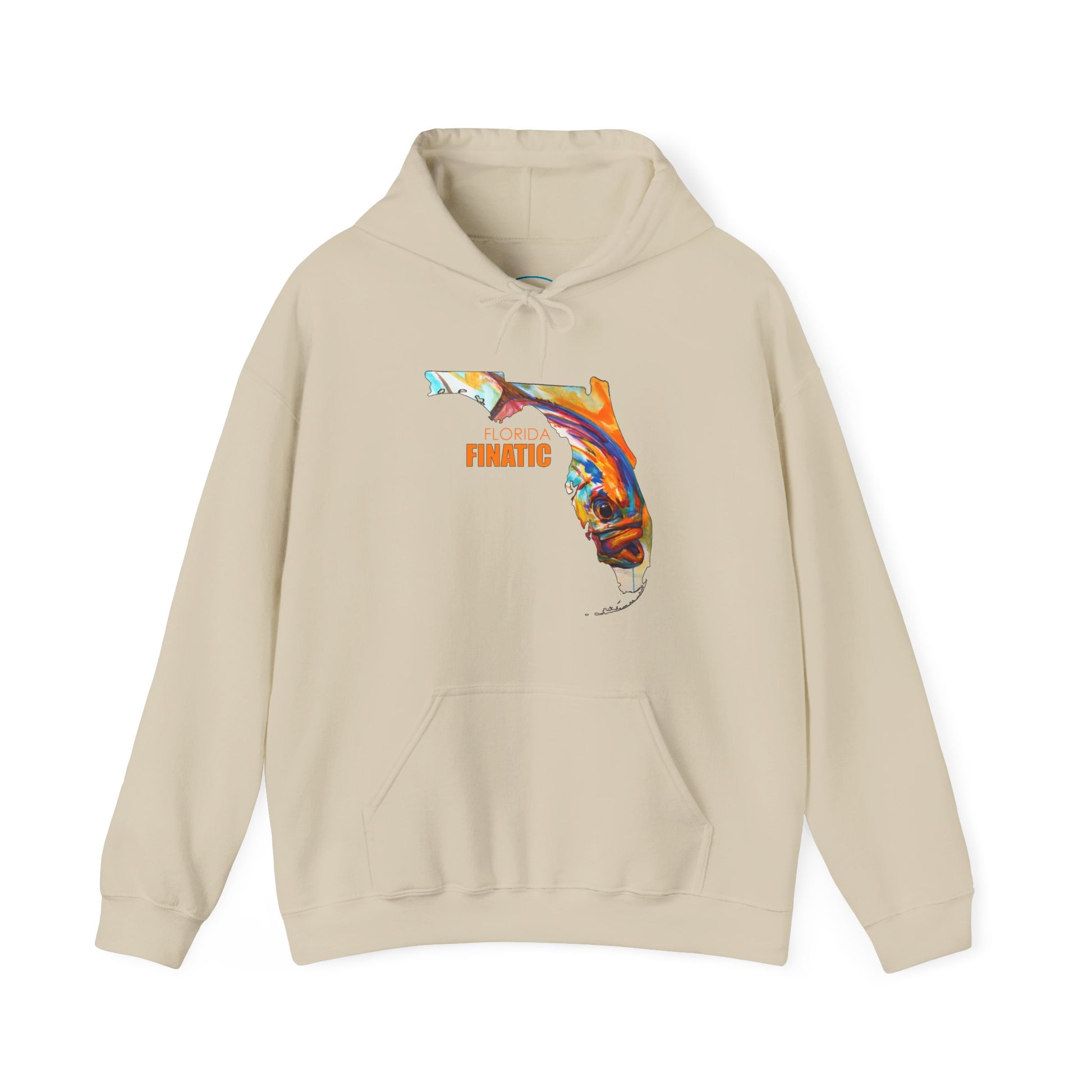 Florida Finatic, Fire Permit, Hooded Sweatshirt - Love My Oceans Hoodie