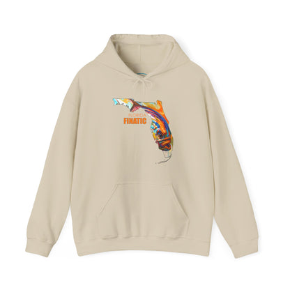 Florida Finatic, Fire Permit, Hooded Sweatshirt - Love My Oceans Hoodie