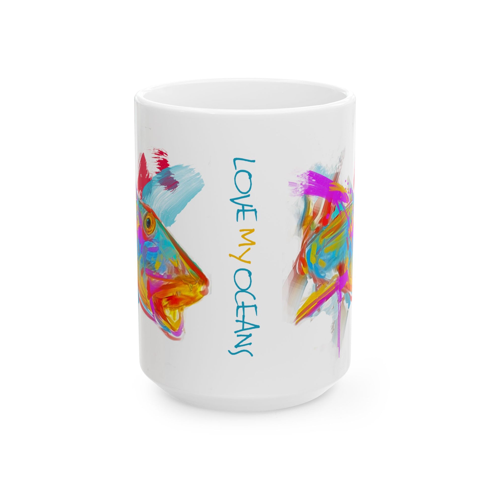 Bonefish Coffee Mug - Bonefish Art - Love My Oceans Mug