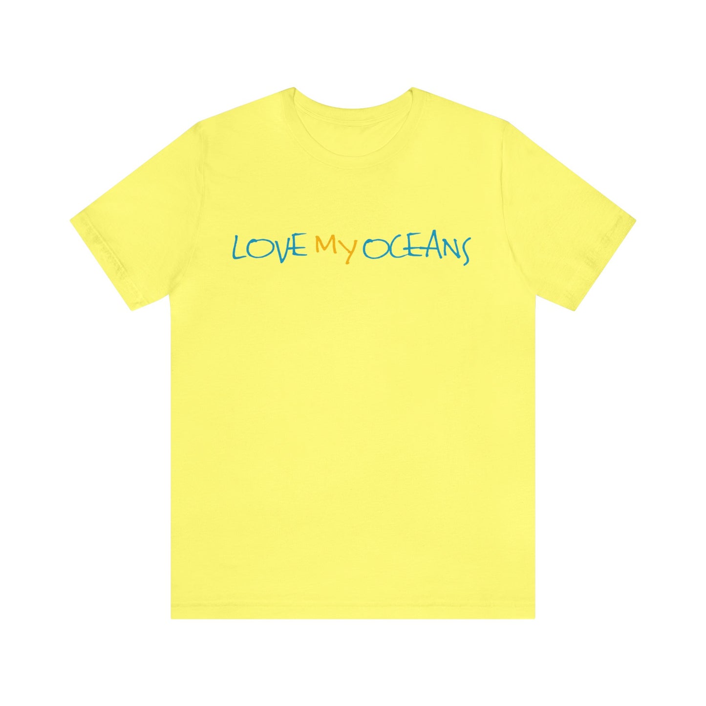 Love My Oceans Short Sleeve Tee - Love My Oceans T-Shirt