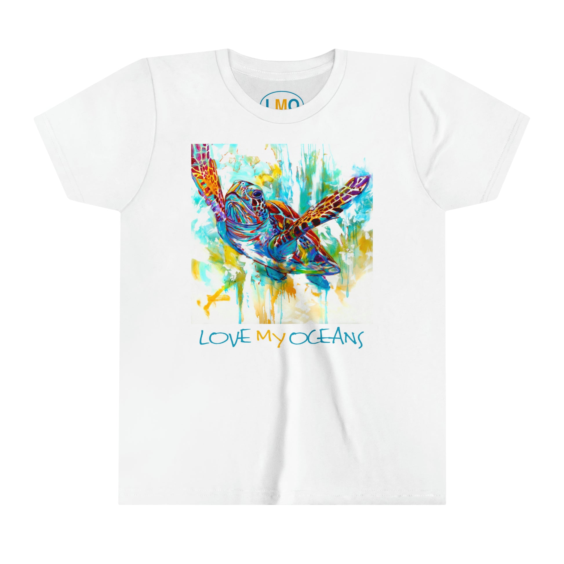 Sea Turtle youth cotton Tee | Beach Wear | Ocean Life - Love My Oceans Kids clothes