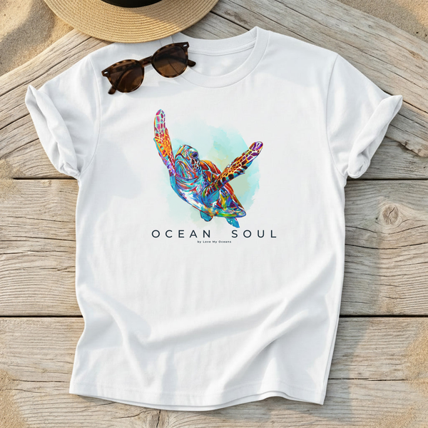 Ocean Soul – Sea Turtle Tee - Love My Oceans T-Shirt